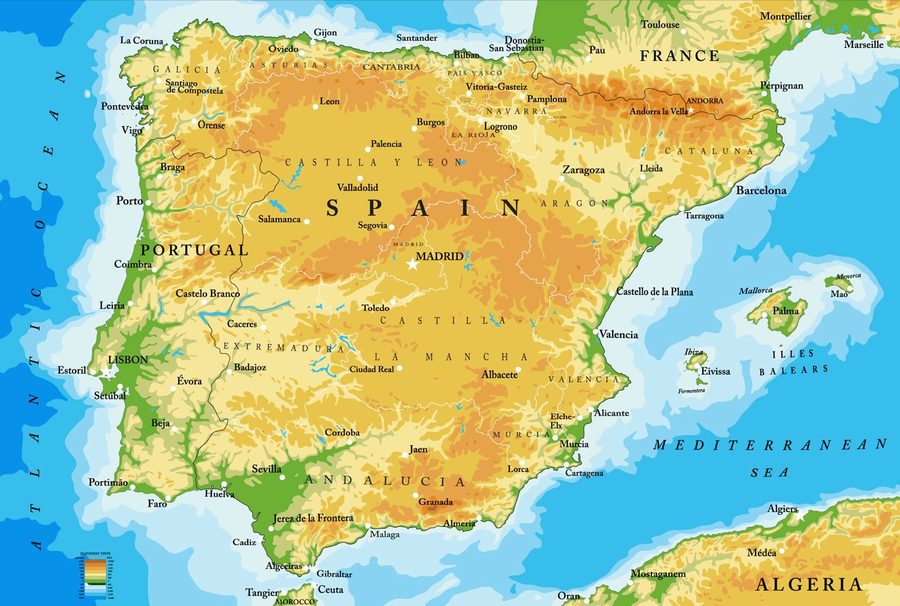 Mapa de España